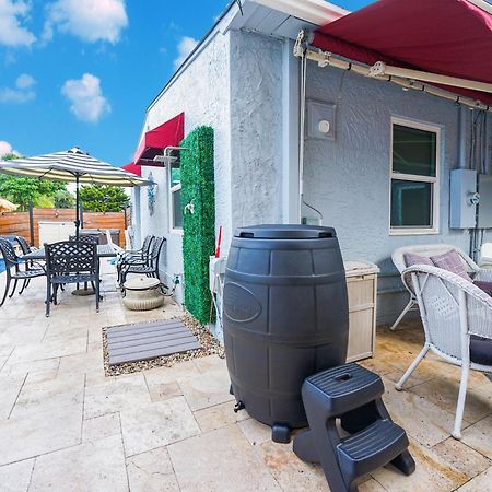 Palms Retreat! Giant Heated Pool-Hottub-Firepit-5Min2Beach-Pets-Ev Chgr Fort Lauderdale Buitenkant foto